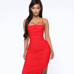 Long Pretty Red Dress 😍